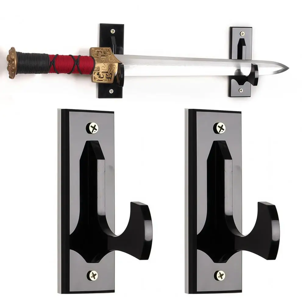 Wall Mounted Lightsaber Holder Samurai Wall Mount Display Stand for Lightsabers Cutters Elegant Home Decor for Collectors