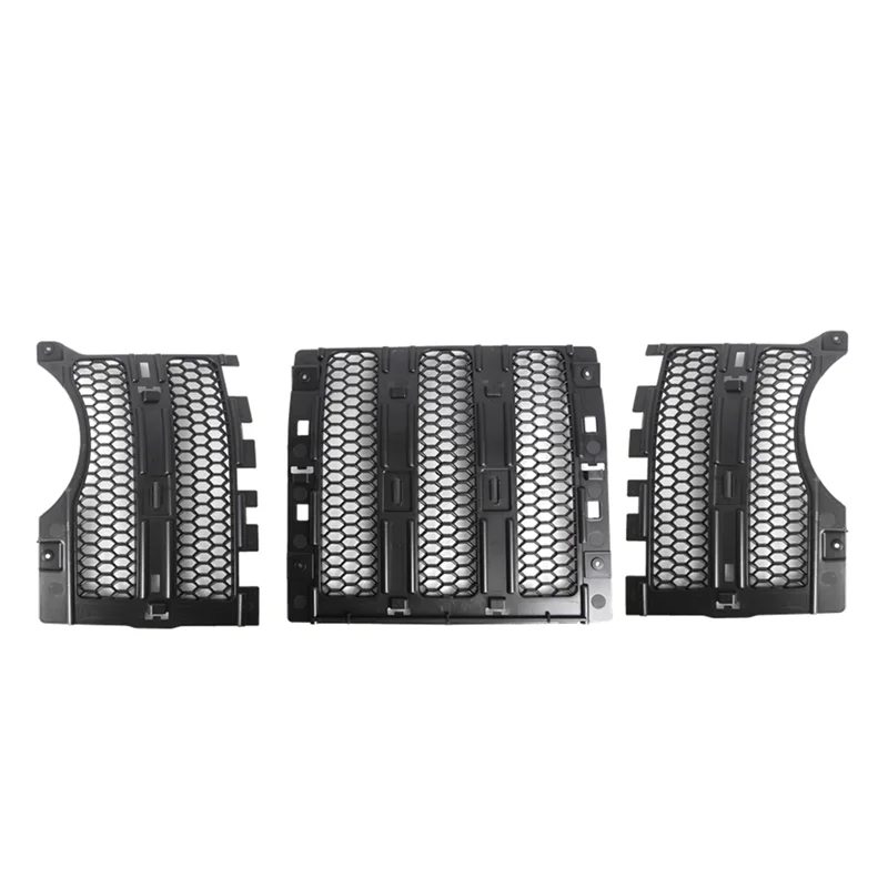 

For Jeep Wrangler JL JT Gladiator 2018-2024 Front Grill Grille Mesh Inserts Cover Insect Net Guard Accessories