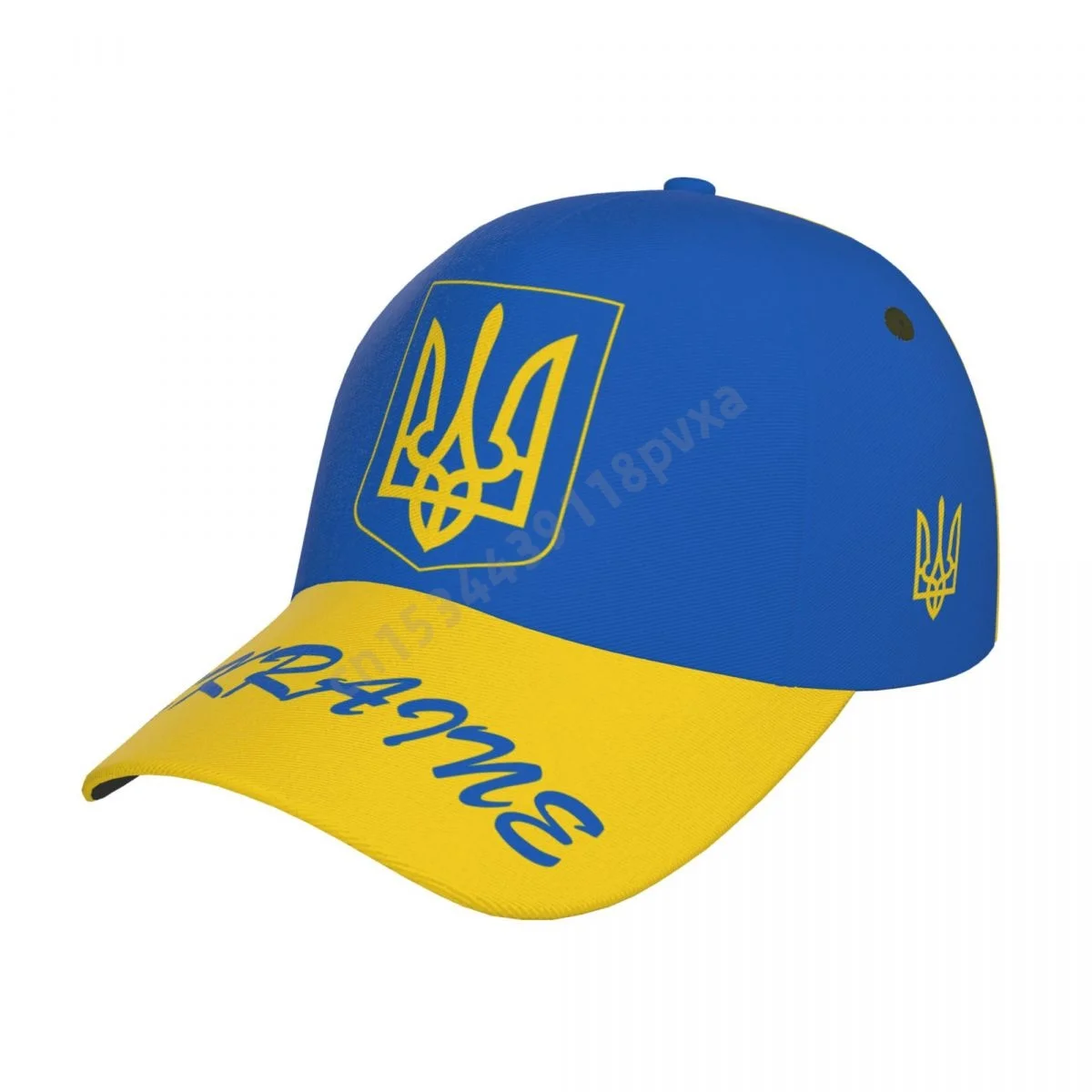 Unisex-Flagge Ukraine Coole Ukrainer-Baseballkappe für Erwachsene Patriotische Mütze für Baseball-Fußballfans Männer Frauen