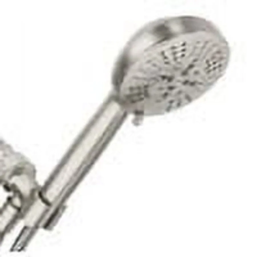 

Hydro Energetix Spot Resist Brushed Nickel Detachable 7-Function Handheld Shower Head 200H0SRN