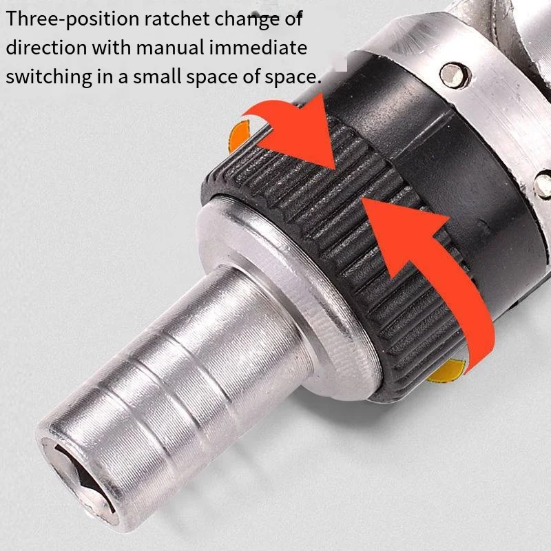 مجموعة مفكات براغي بسقاطة متعددة الزوايا 10 في 1 مع رأس مغناطيسي، مقبض قابل للتعديل، لقم قابلة للاستبدال، مجموعة أدوات من سبائك الصلب