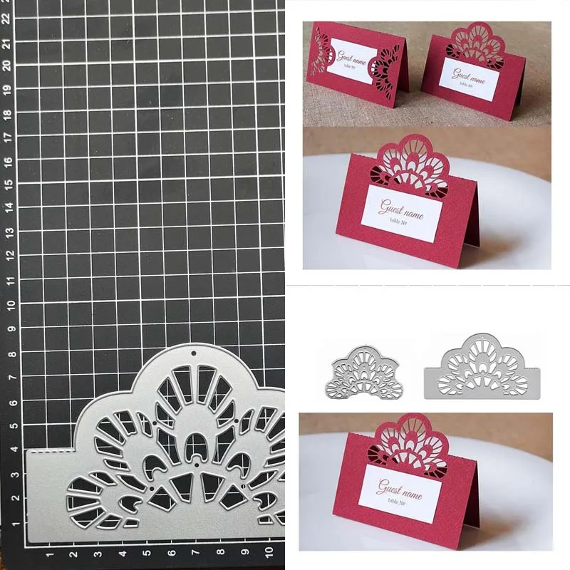 

Lace shape DIY Metal Cutting Dies Stencil Scrapbook Album Stamp Paper Card Embossing Decor Craft Knife Mould