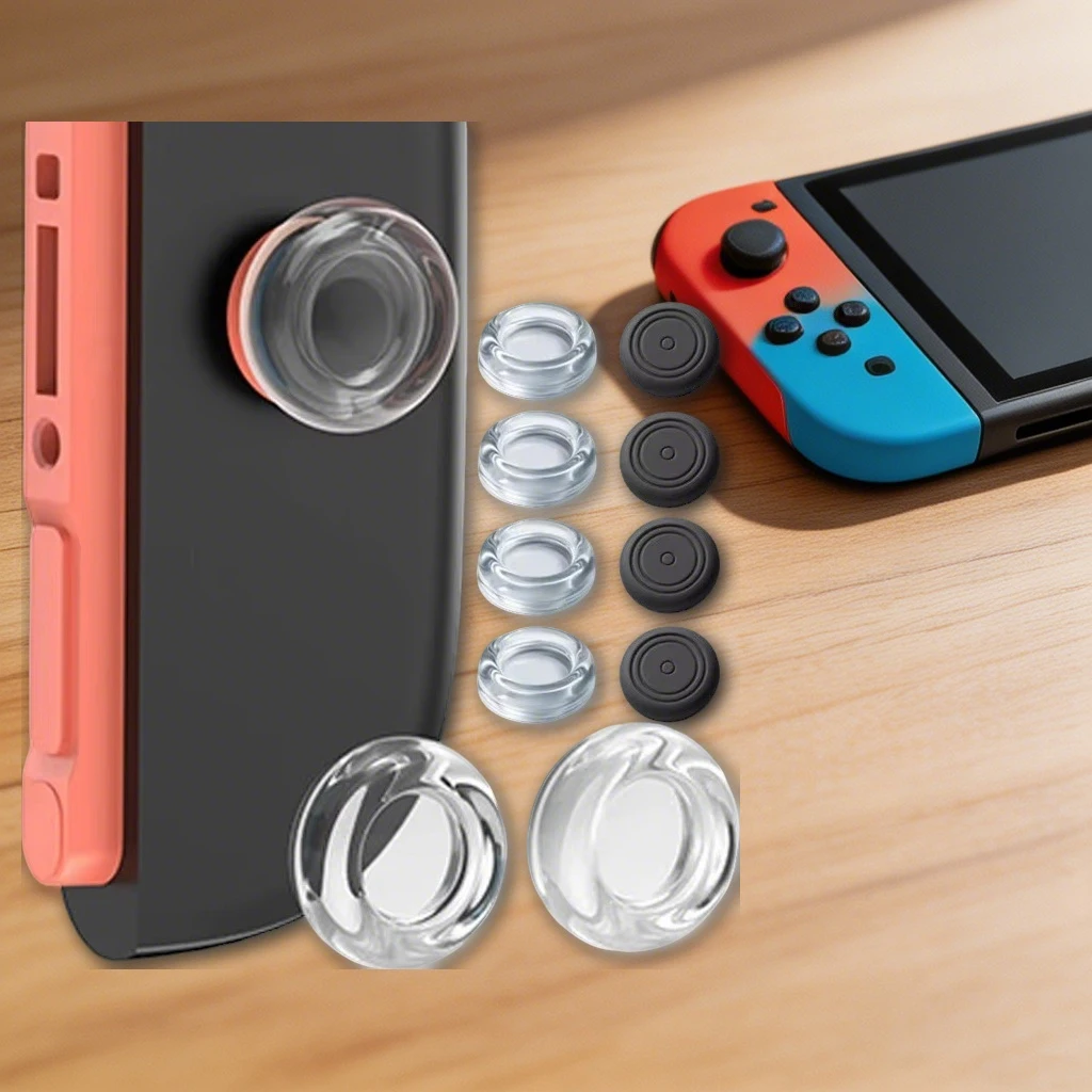 Fundas Protectoras de Silicona Antideslizantes para los Joysticks de Nintendo Switch 2 NS2, Cubiertas para los Controles Analógicos del Gamepad