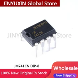 10-100 pz LM741CN LM741 amplificatore operativo tipo di compensazione amplificatore operazionale IC DIP-8 IC Chip