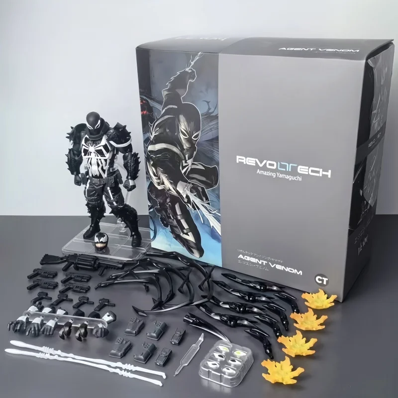 

New Hot Selling Ct Toys Ocean Hall Series Venom Agent High Quality Mobile Handheld Model Toy Desktop Ornament Birthday Gifts