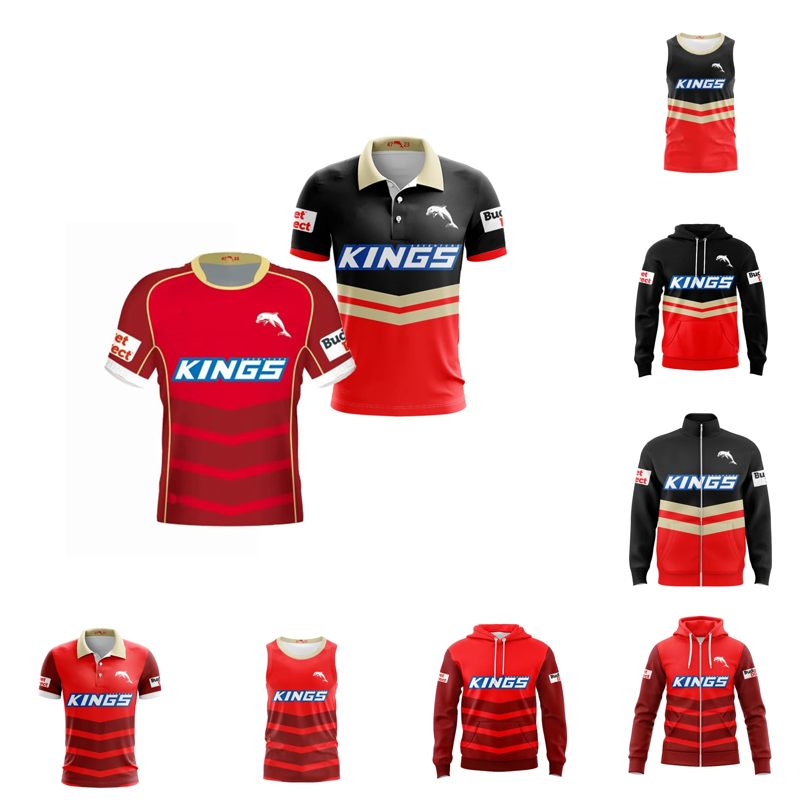 

Embroidered 2025 Dolphins Mens Home/Away/Training Rugby Jersey Sports Shorts Hoodies Vest