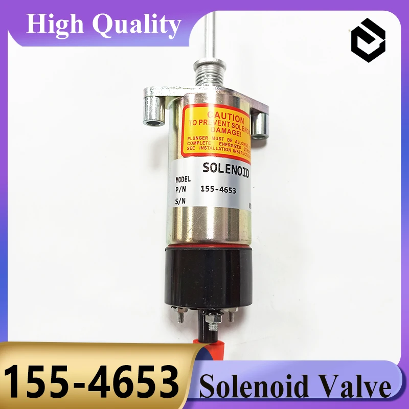 155-4653 Solenoid Valve 1554653 for Caterpillar CAT 330-A 330 L 330-A L 350-A 350-A L 330B 330B L 330B LN Excavator Parts