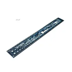 30cm Multifunctional PCB Ruler EDA Measuring Tool Chip IC Electronic Engineers PCB Protractor For Geeks Makers Reference Ruler