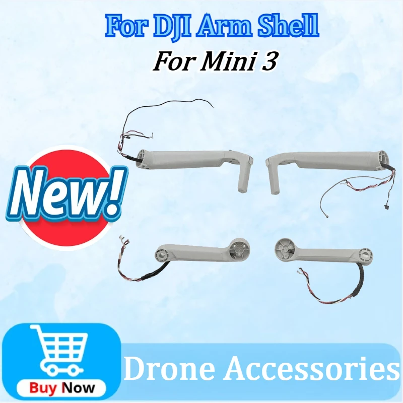 

Newly Upgraded Arm Shell For DJI Mini 3 Left Right Rear Front Arm's Plastic Cover Drone Repair Parts (Not Fit For Mini 3 Pro)