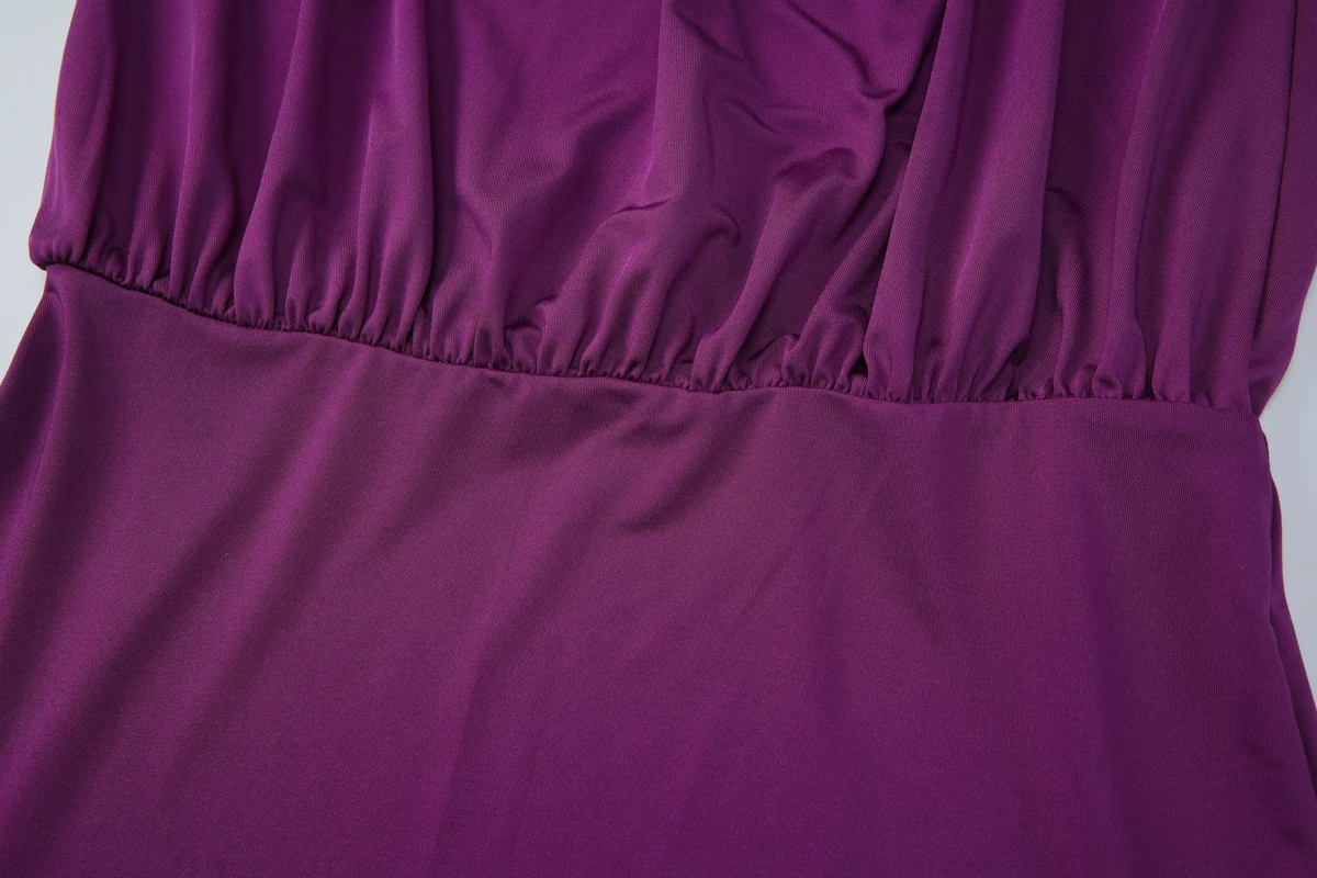 Hugcitar Damenmode, trägerloses Minikleid, einfarbig, mit Rüschen, Schnürung, gerüscht, sexy Sommerkleid, Sommer-Outfit, Strand, Urlaub, Party – Detail 7