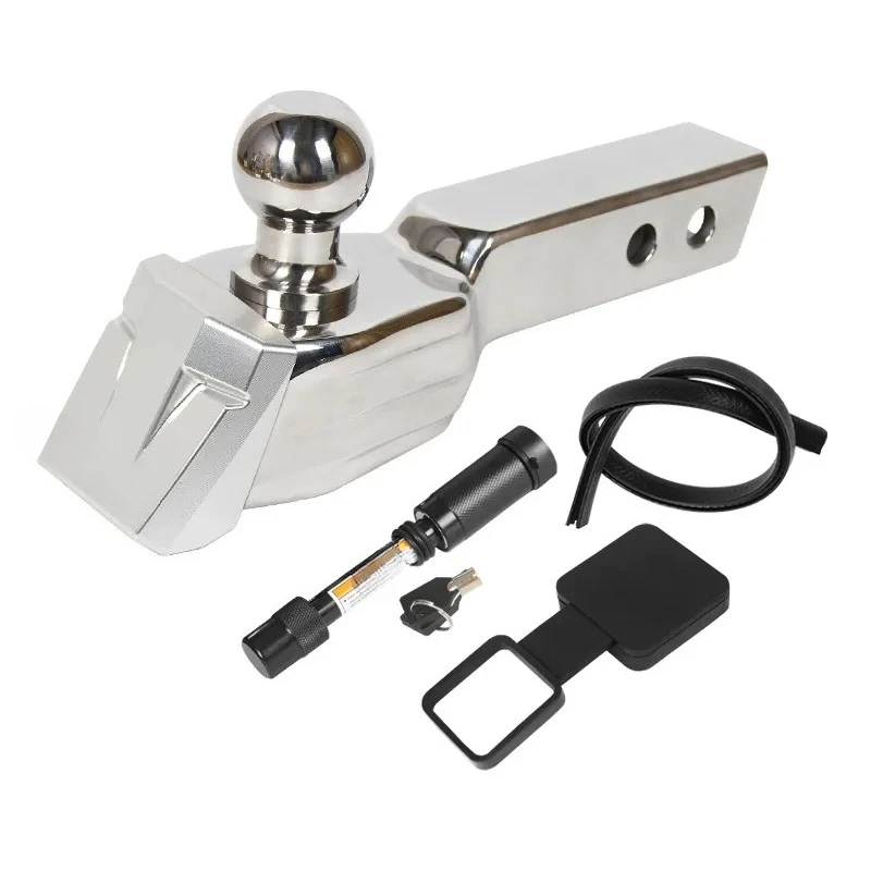 Applicable to 400 square port quick plug trailer hook rogue hook stainless steel anti-collision traction