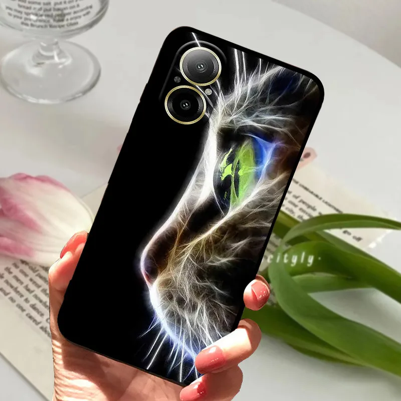 For Realme C67 Case animal Silicone Soft TPU Back Covers For Realme C 67 C67 4G Case Protective Catoon Funda RealmeC67 Shell