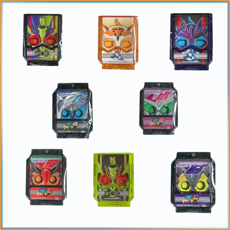 Genuine Kamen Rider Gavv Dx 01 Series Colorful Transparent Gochizo Set Vulcan Anime Figure Model Toys Gifts ,1 Set 8 Pcs