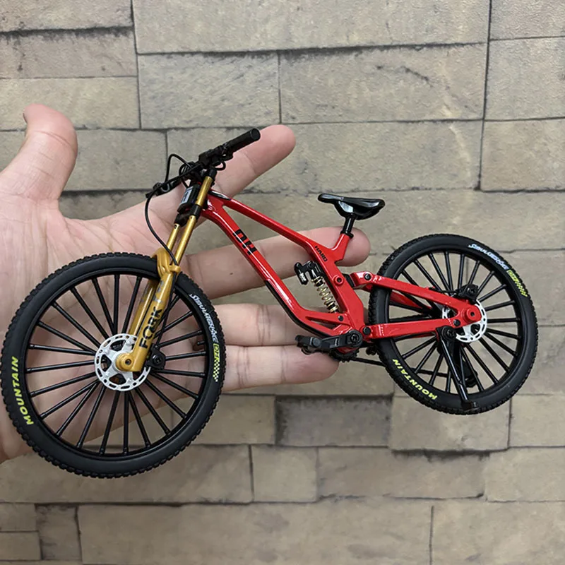 1:8 Modell-Legierungsfahrrad Druckguss Mini-Fingerbikes Spielzeug Simulationssammlung Geschenke Spielzeug für Jungen 41A – Detail 3