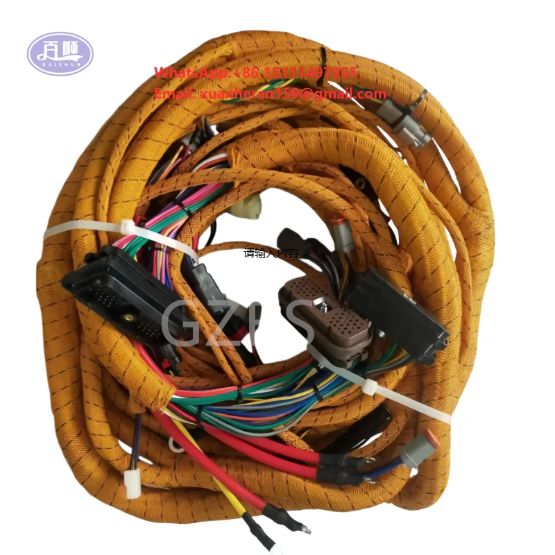 283-2932 2832932 Chassis Wiring Harness 324D 325D 329D Excavator C7 Engine High Quality Durable Construction Machinery Parts