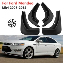 4pcs Mud Flaps Mudguards for Ford Mondeo Mk4 2007 2008 2009 2010 2011 2012 Mudflaps Splash Guards Front Rear Fender Accessories