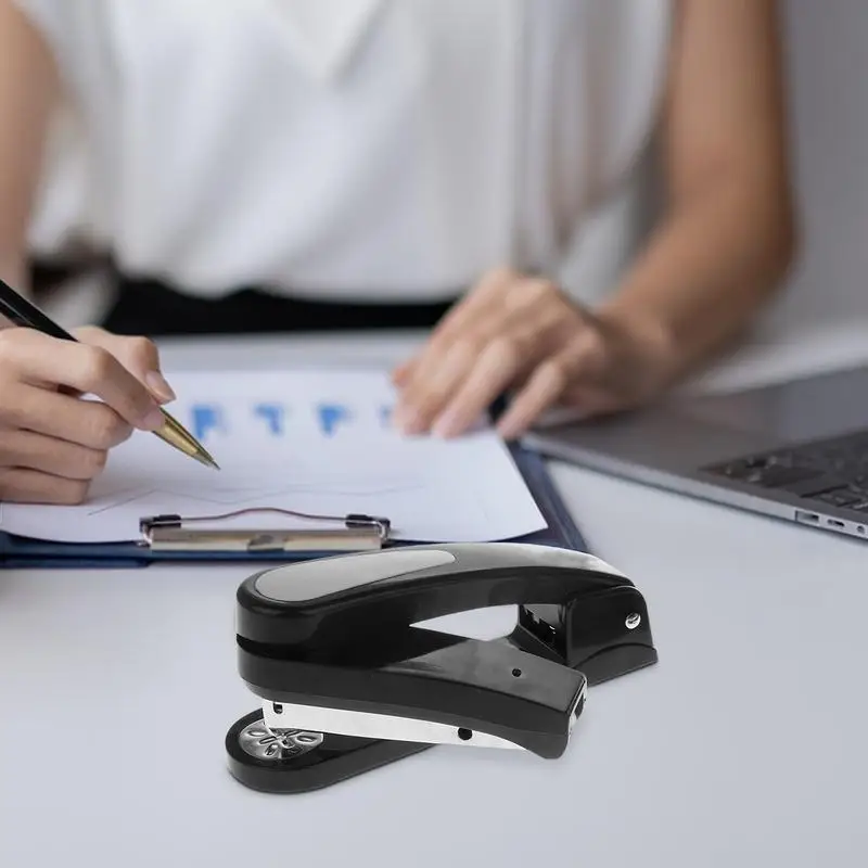 Desktop Staplers Desk Stapler Business Offices Compact Stapler Easy To Load Ergonomic Heavy Duty Stapler For School Offices