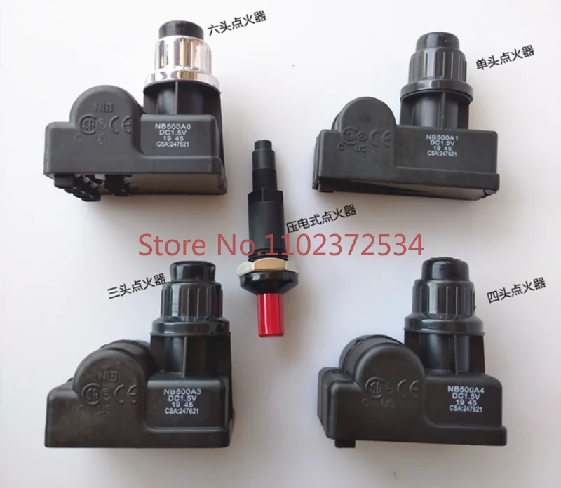 5PCS  Pot stove igniter, stove pulse igniter, press type igniter accessories, grill stove igniter