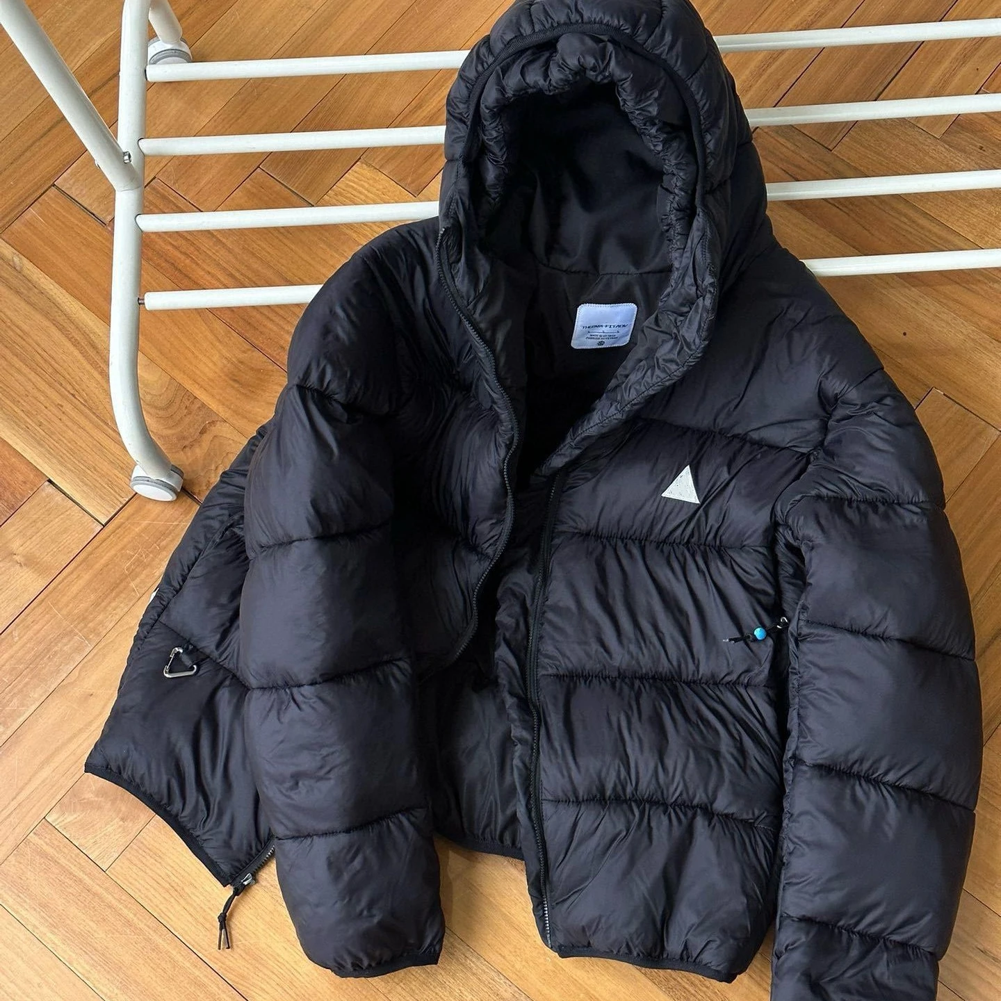 

CG Series Hooded Jaet Men's Autumn Winter Outdoor Classic Functionali Warm Cottonwear Embroidered Logo Youth Casual Sle