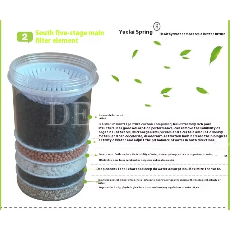 16L Water Purifier with Desktop Design Home and Office Activated Household Drinking Water Carbon Water Purifier