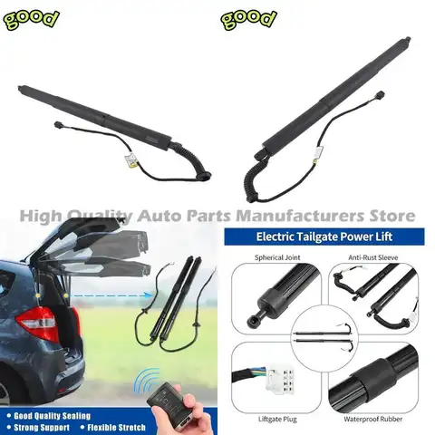 아우디 A5 스포트백 2018-2024용 고품질 가스 스트럿 테일게이트 교체용 전동 파워 리프트 서포트 한 쌍 8W882