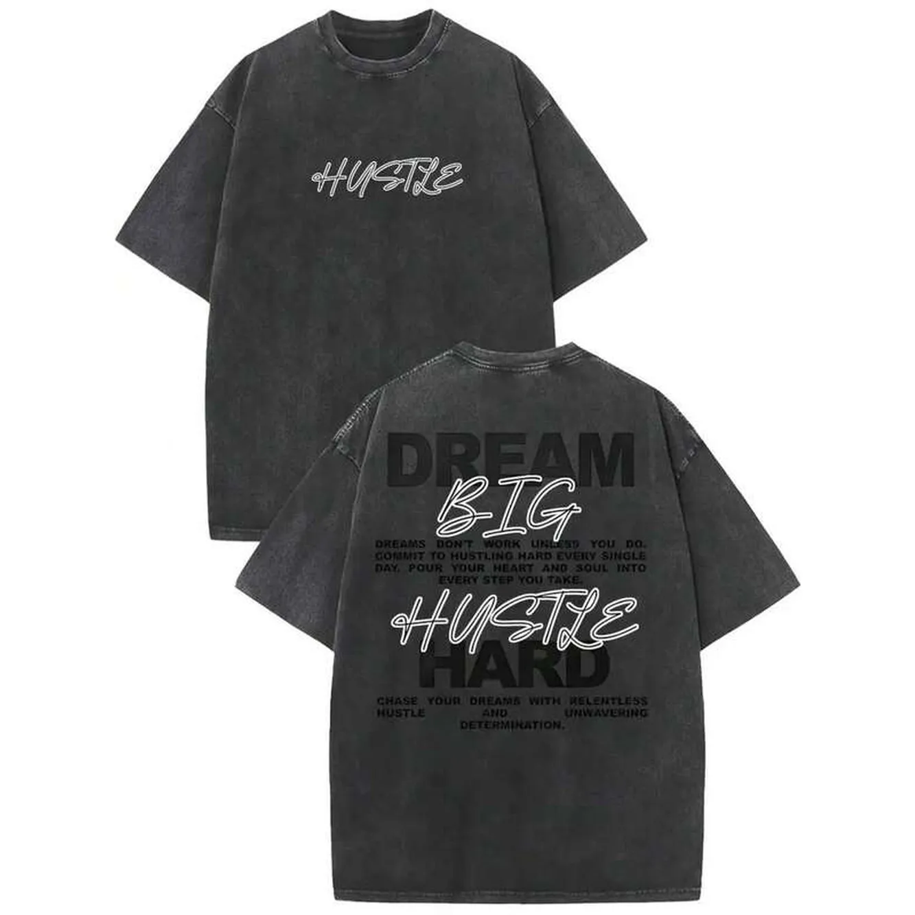 1 Piece, 230g Washed, Dream Printed T-Shirt, High-Quality Wax Printed Cotton Retro Fashion Brand T-Shirt, Suitable For Summer T-Shirt With A Certain Thickness, Holiday Gift