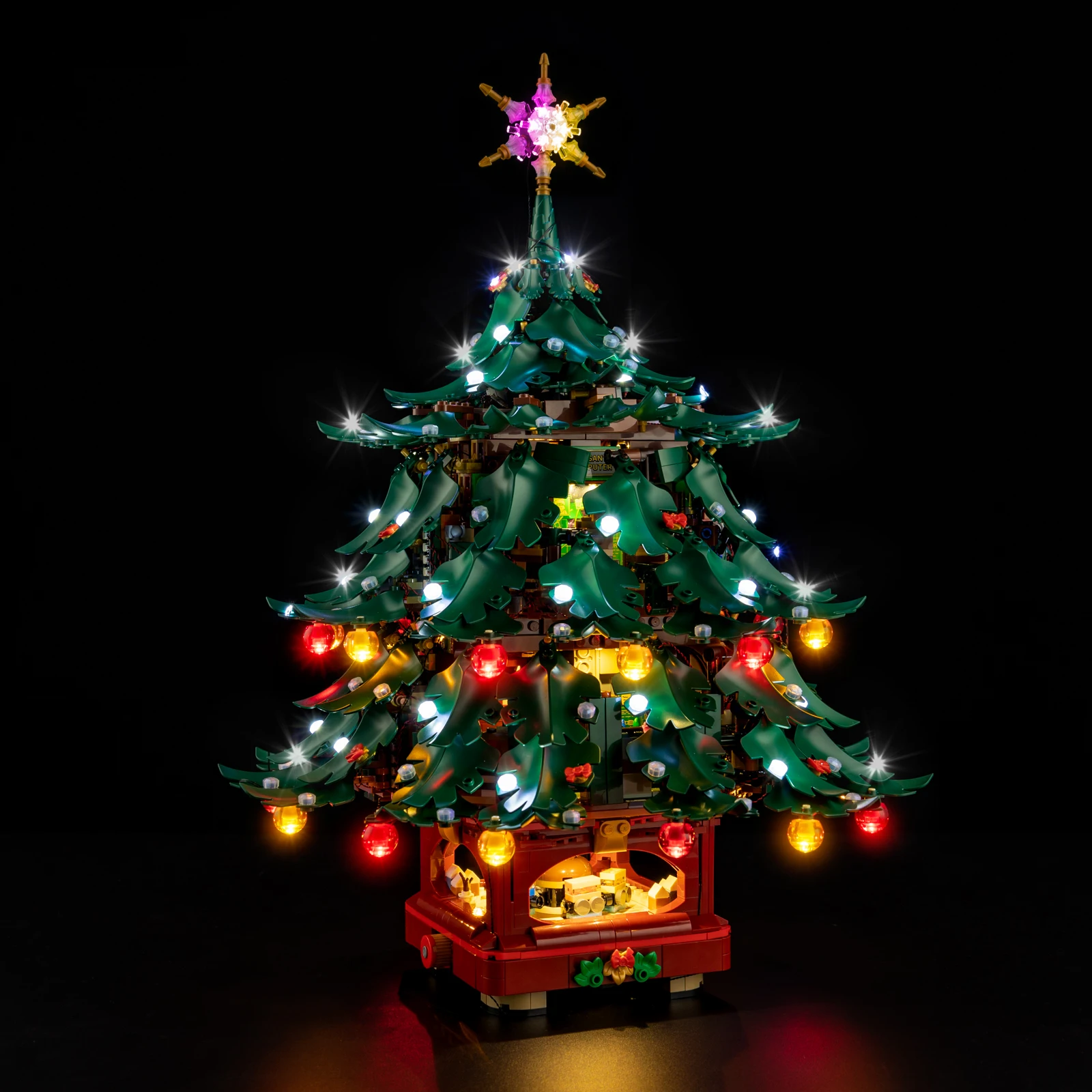 レゴファミリークリスマスツリー41843用LEDライトキット、ランプ