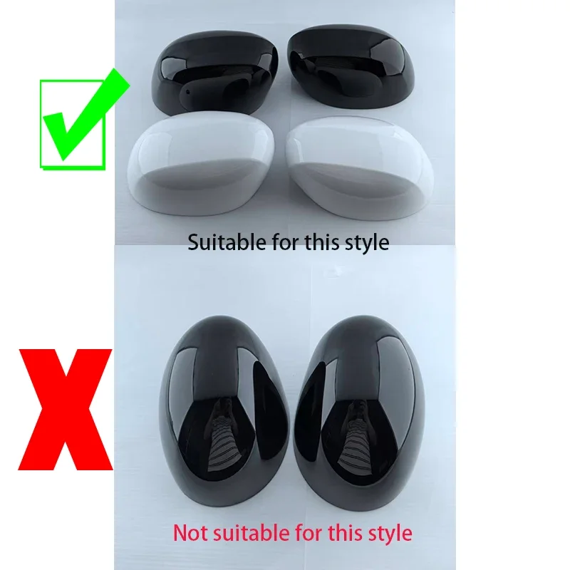 Car Accessories For Mini Cooper F54 F55 F56 F57 F60 2020-2024 Rearview Mirror Cover Reverse Mirror Shell Case Shell Housing