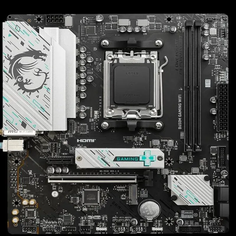 B650M GAMING PLUS WIFI B650M-B-E B850 Motherboard Supports R5 7500F AMD AM5 Processor