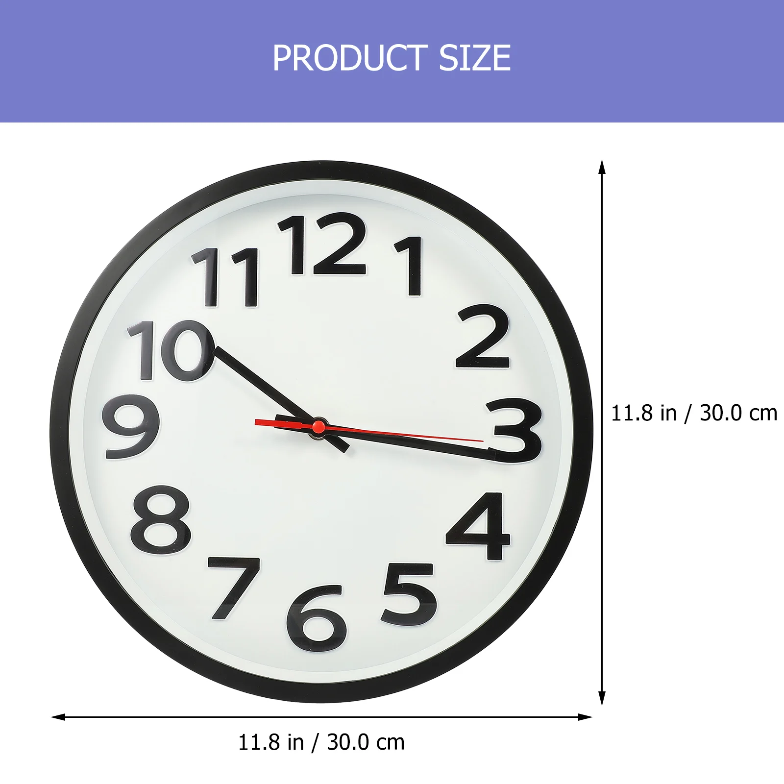 

Delicate Mute Stylish Decorative For Home Living Room Bedroom Kitchen Room Office Decorative Hanging Clock Indoor Clock