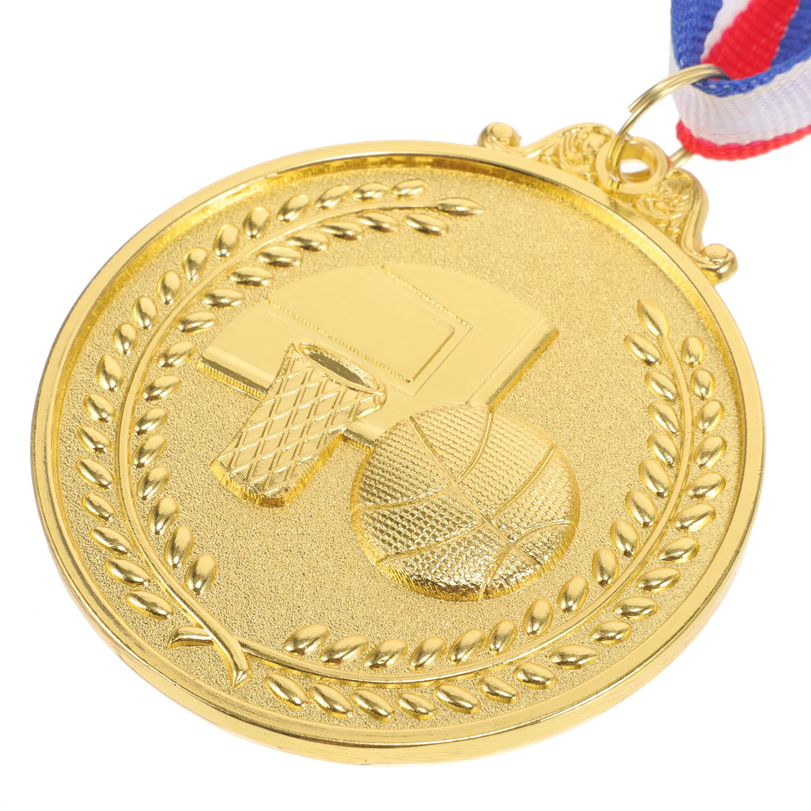 

3Pcs Basketball Award Medals Zinc Alloy Gold Silver Bronze Set School Competition Student Achievement Metal Medals
