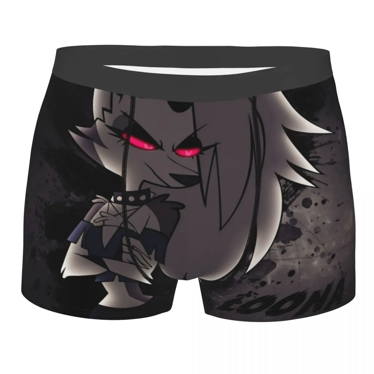 Loona Men Boxer Briefs Helluva Blitzo Adult Animation Highly Breathable Underpants High Quality Print Shorts Gift Idea