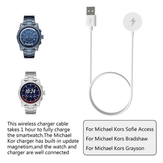 Michael Kors Access Sofie Bradshaw Grayson Charger Michael Kors Wireless Watch Smart Accessories Aliexpress