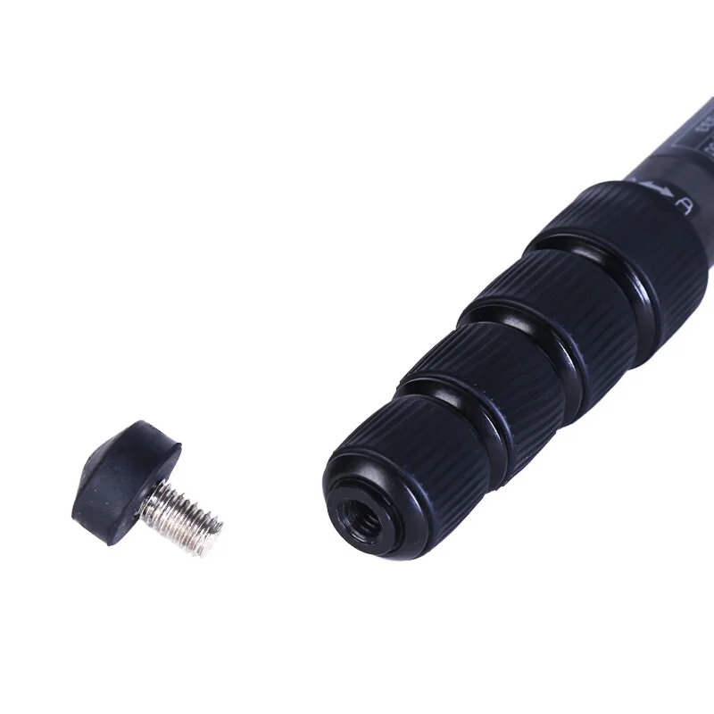 Carbon Fiber Portable Monopod C-333 Can be Equipped with a Mini Tripod Base For Digital SLR Camera