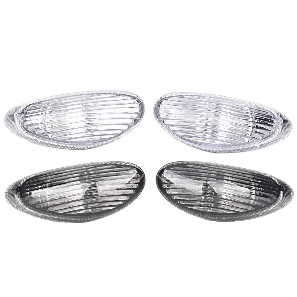 1Pair Motorcycle Front Turn Signals Lamp Indicator Blinker Light Lens Cover Smoke/Clear For SUZUKI KATANA 600 700 GSXF 1997-2007