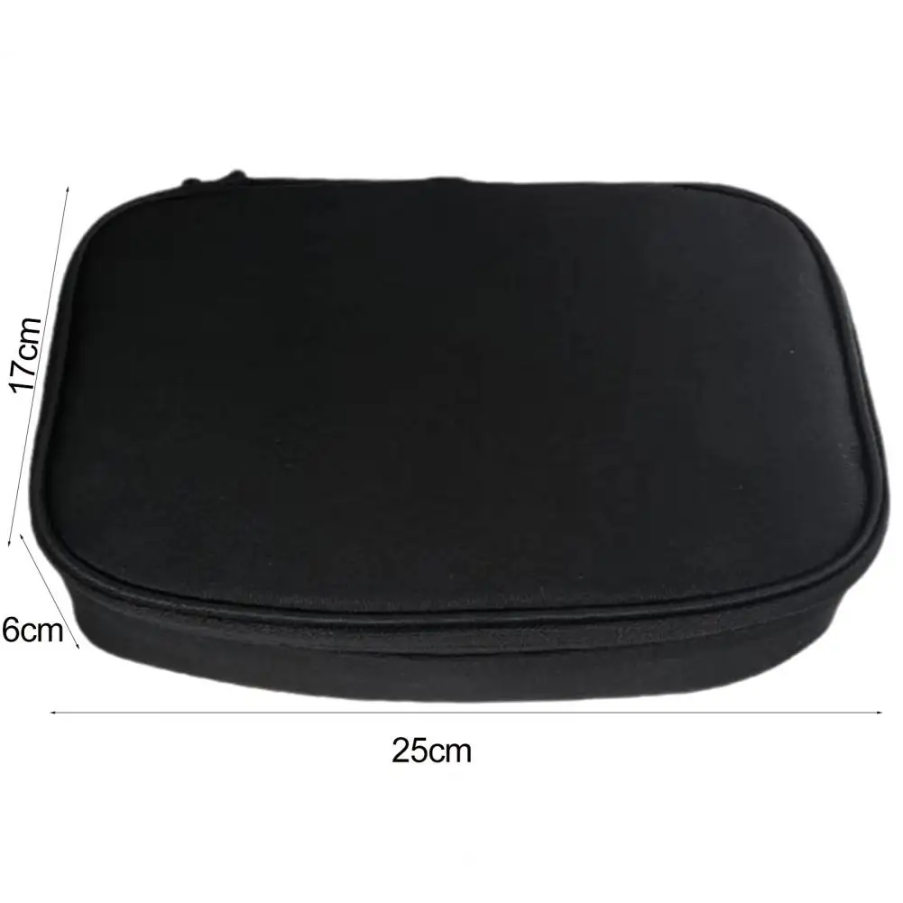 أذرع التحكم في ألعاب الفيديو حقيبة التخزين مقاوم للماء للصدمات الغبار المضادة للخدش مقاومة للاهتراء سعة كبيرة المحمولة المزدوج غمبد Sto