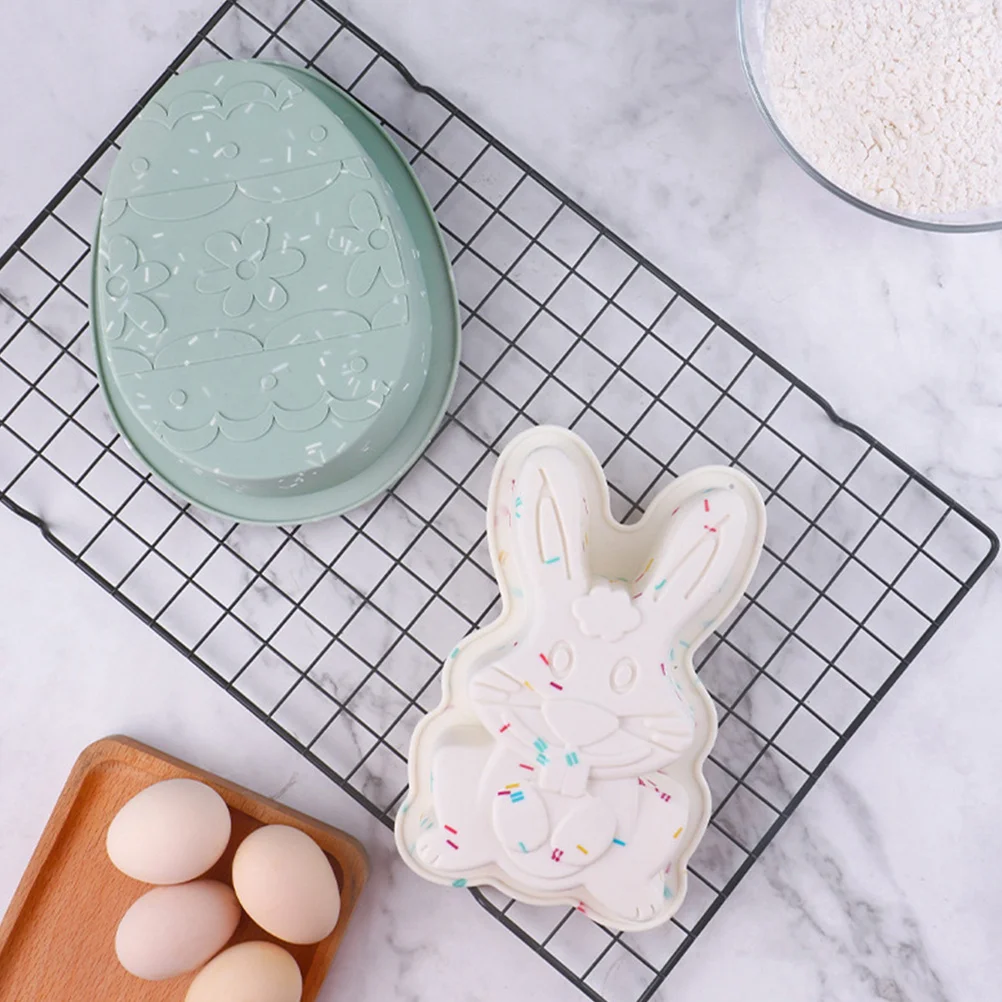 

Силиконовые формы для торта, пасхальная форма для шоколада, термостойкая, 230C, безопасная для микроволновой печи, подарки «сделай сам», мыло, конфеты, кексы, декор для душа
