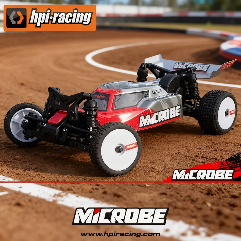 HPI MVK MiCROBE 2WD عربات التي تجرها الدواب 1/24 مقياس الكهربائية على الطرق الوعرة RC سيارة كاملة الوظائف التحكم عن بعد لعبة مجسمة للسيارة #1