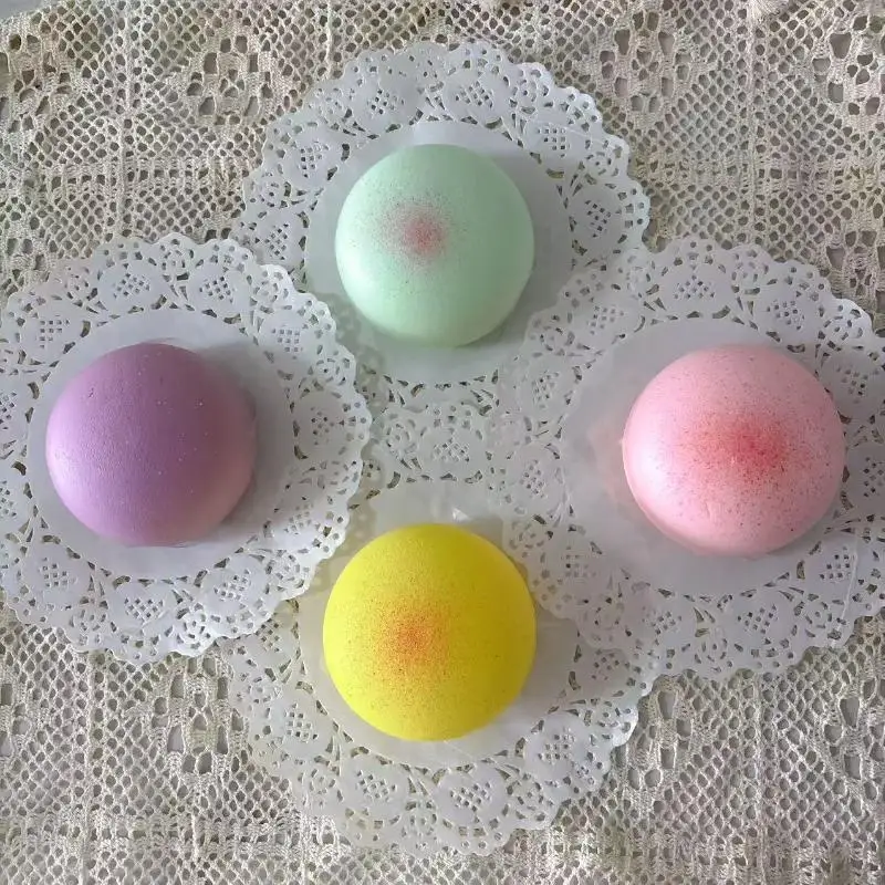 Slow Rising Steamed Bun Bread Squeeze Toy 1Pcs Fidget Ornament Anxiety Relief Hand Relax Stress Relief Present