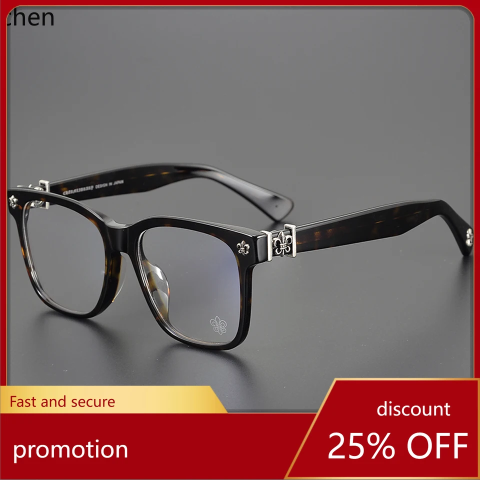 

YFY Classic Fashion Large Frame Eyeglass Frame for Men's Reading Glasses
