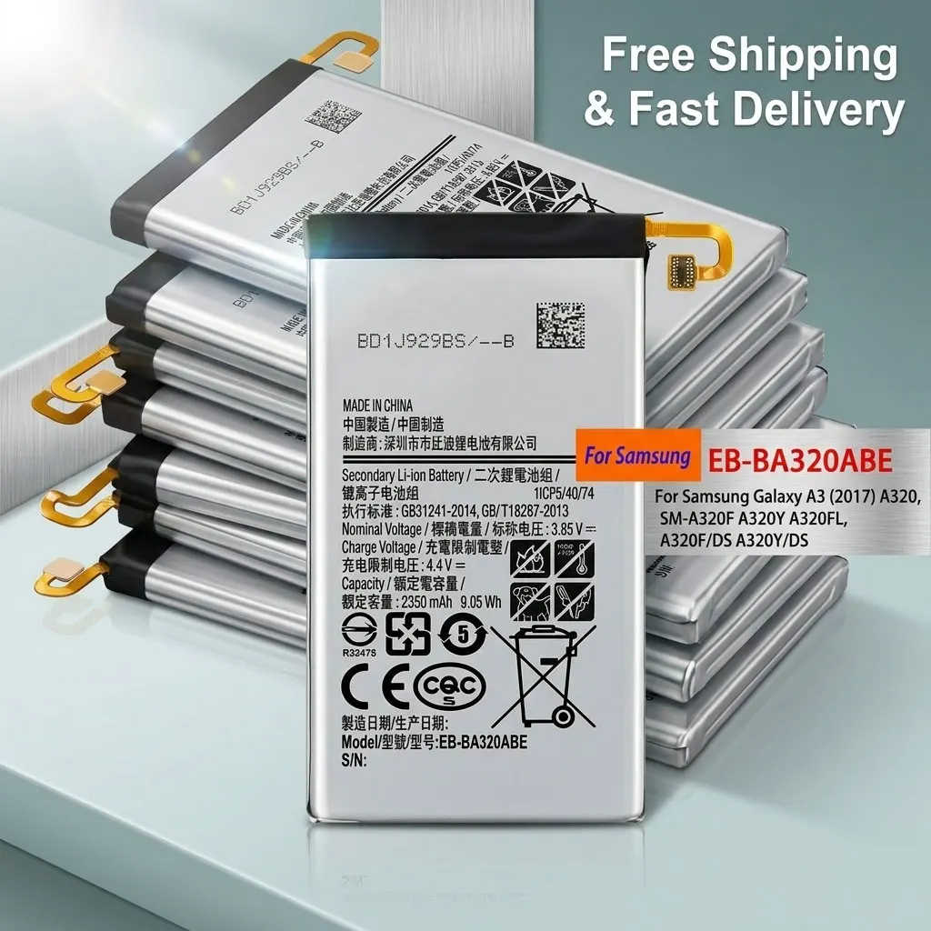 Аккумулятор EB-BA320ABE 2350 мАч для Samsung Galaxy A3 2017 SM-A320 A320F A320Y A320FL A320F/DS A320Y/DS