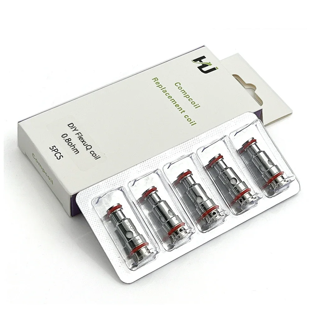 OEM flexus Q คอยล์ตาข่าย0.8/1.0/1.2ohm AF คอยล์ตาข่ายสำหรับ flexus Q flexus BLOK MTL ชุดระบบตลับหมึก