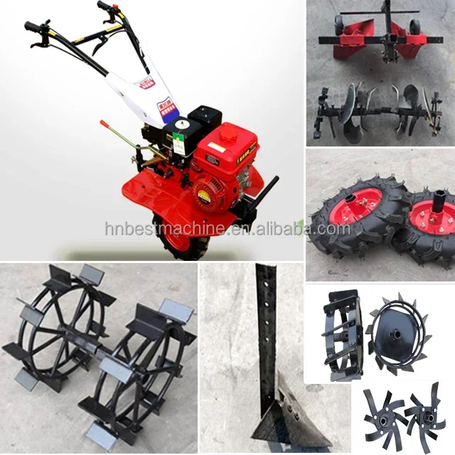 Small Walking Micro Tillage Machine/mini Power Tiller/Orchard Tillage Soil Machine