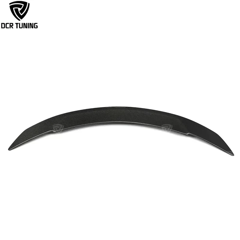 RT Style Carbon Fiber Rear Trunk Spoiler for Mercedes-Benz C Class W205 C63 C43 2015-2020 Sedan Lip Wing