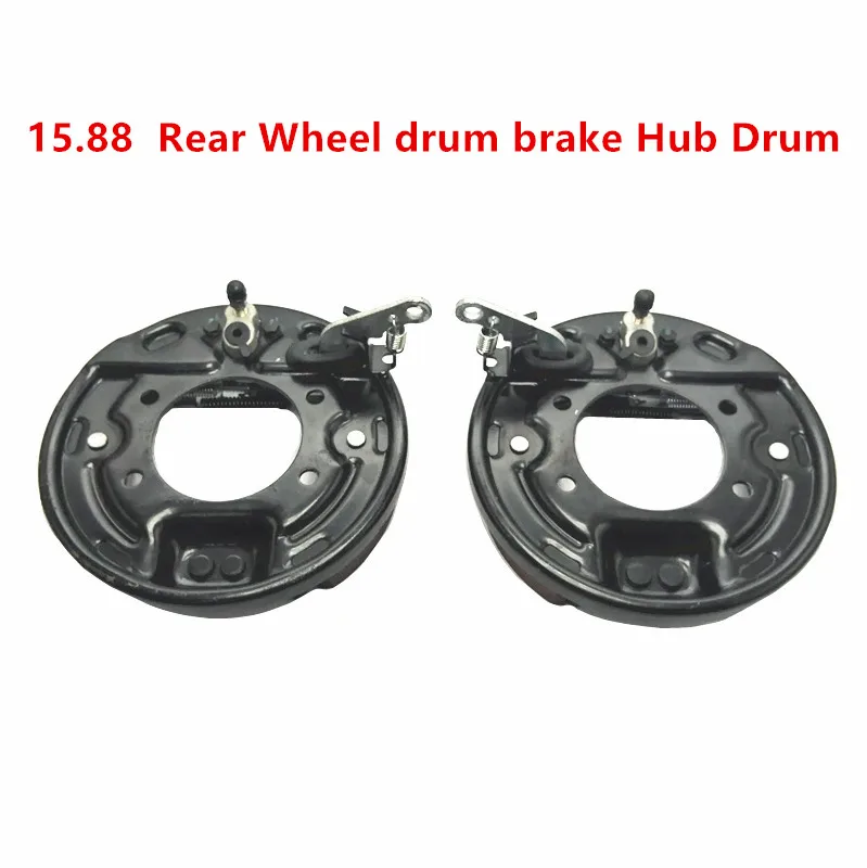 

2 PCS Rear Wheel Brake Hub Drum 15.88 drum brake wheel cylinder assembly for Forklifts, tractors, golf carts, etc