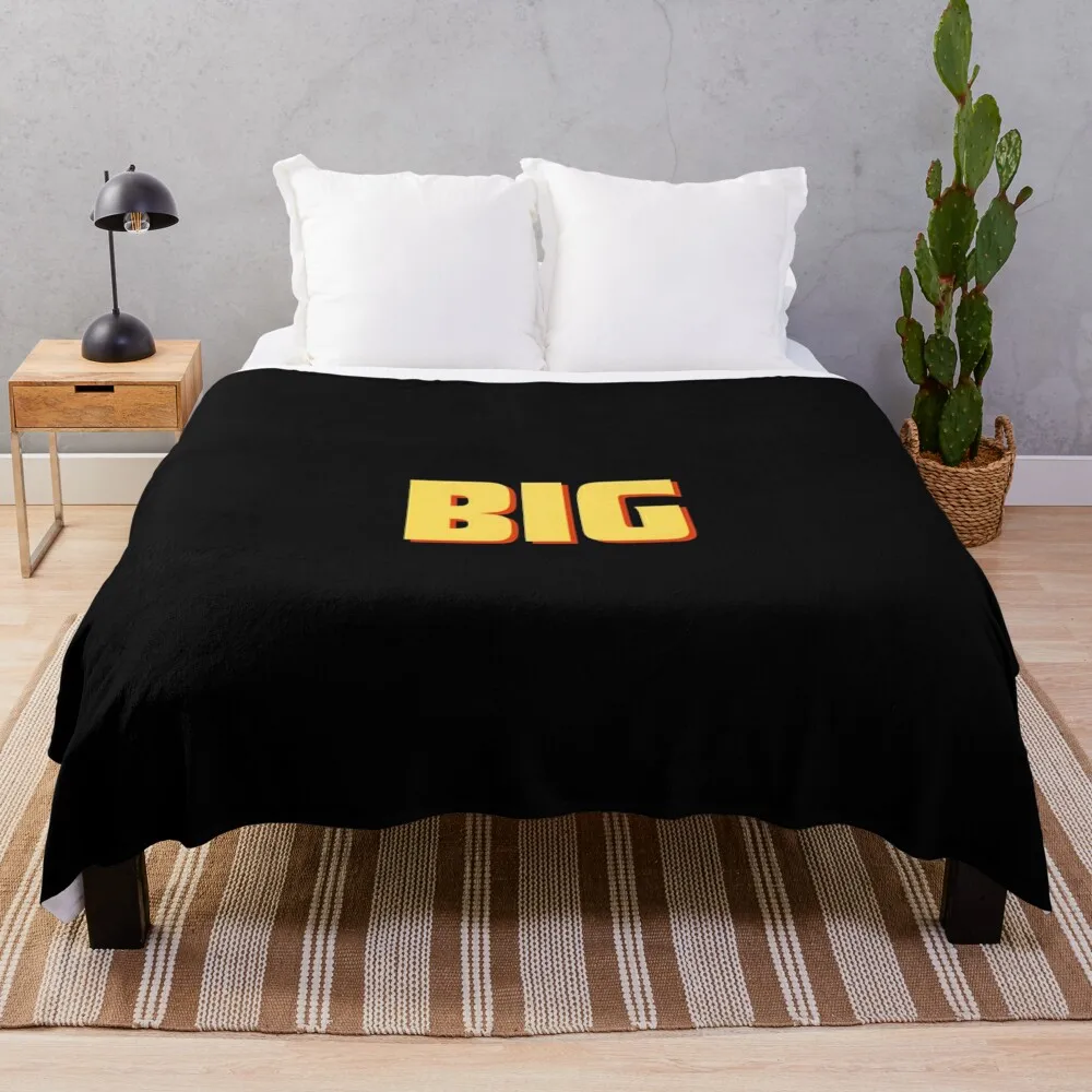 

Big, name, color art Throw Blanket Personalized Gift Heavy Flannels Blankets