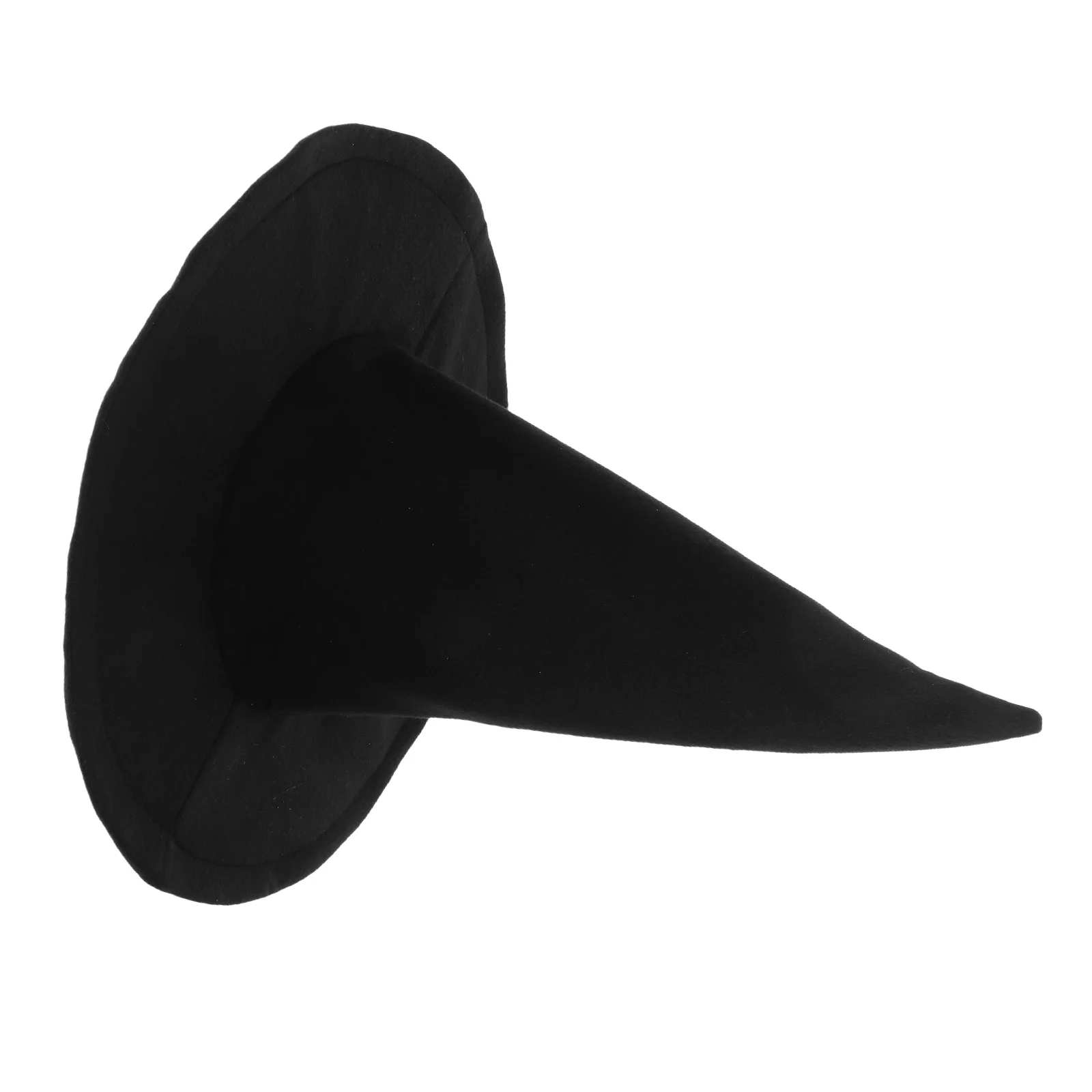 

Witch Hat Halloween Costume Decor Cosplay Accessory for Party Adult Wizard Dress up Woolen Decorations