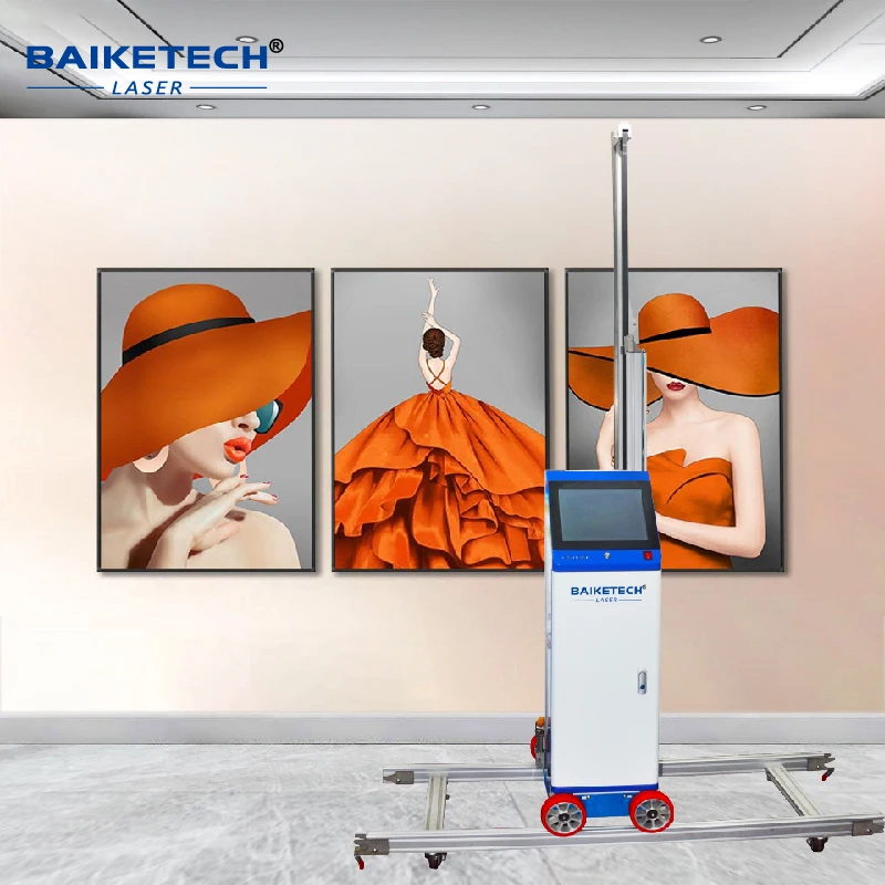 TH-GW64 AI طابعة نافثة للحبر مثبتة على الحائط 5 ألوان طباعة سريعة نطاق تطبيق متعدد الاستخدامات للاستخدام المنزلي والمكتب