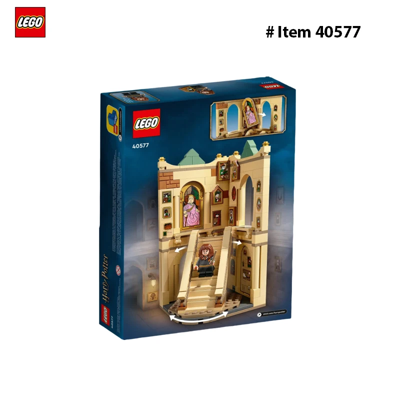 LEGO 40577 Harry Potter Hogwarts: Grand Staircase Building Kit Exclusive Set