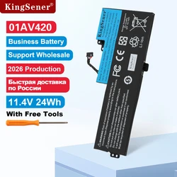 KingSener Internal Battery For Lenovo ThinkPad T470 T480 A475 A485 TP25 01AV419 01AV421 01AV489 01AV420 SB10K97576 SB10K97578